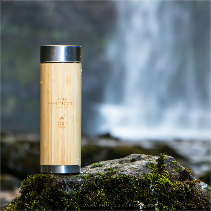 2025 Northcore Bamboo & Stainless Steel Flask 360ml NOCO97